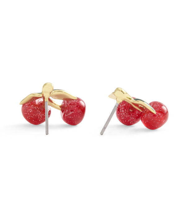 Earrings Cherry Stud