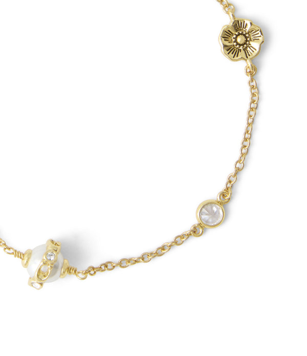 Bracelet Pearl Orb Flex