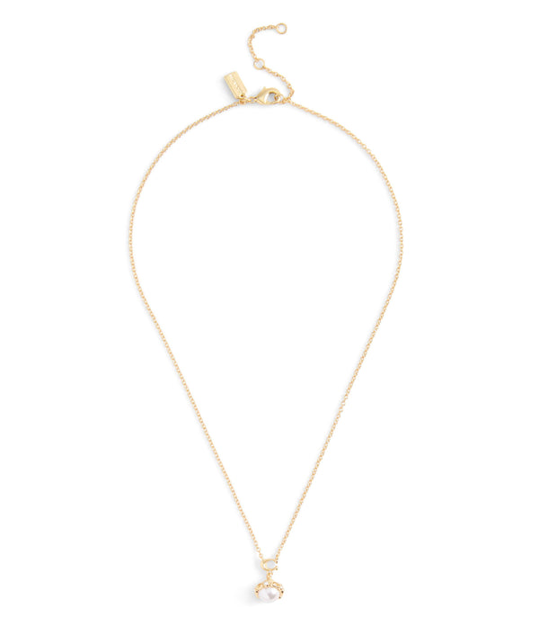 Necklace Pearl Orb Short Pendant