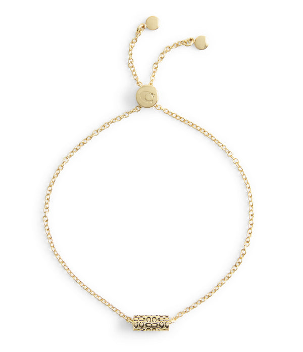 Bracelet Quilted Tube Slider