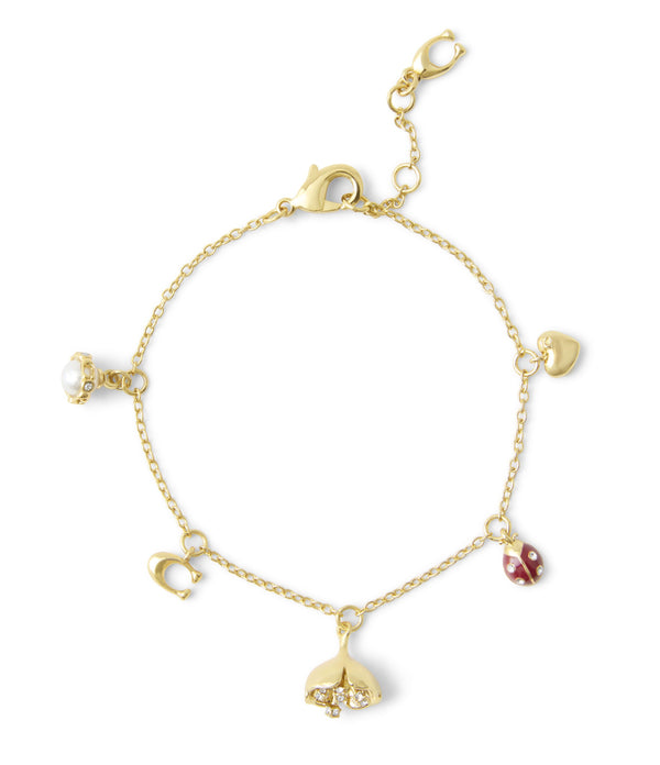 Bracelet Floral Mini Charm