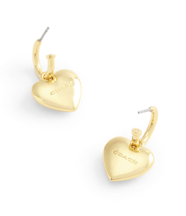 Earrings C Heart Drop
