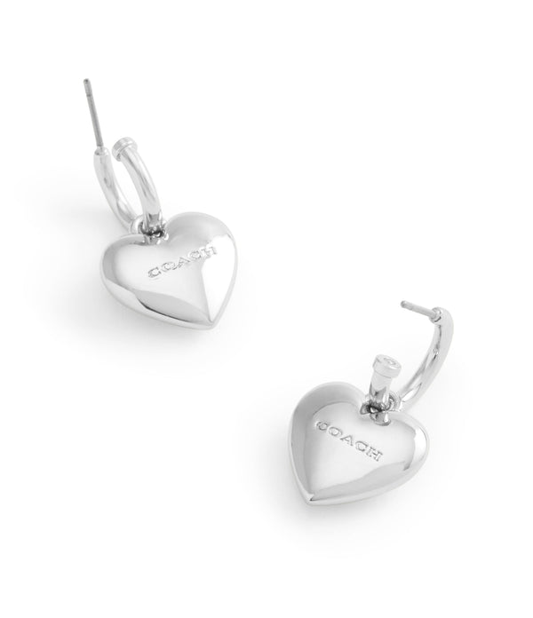 Earrings C Heart Drop