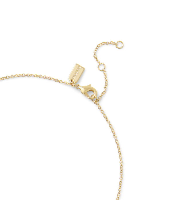 Necklace Enamel Butterfly Short Pendant