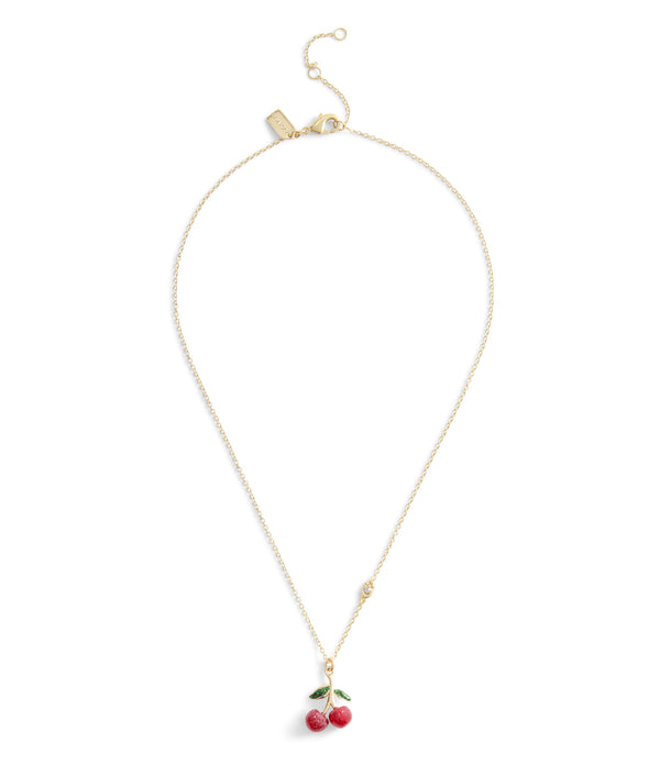 Necklace Cherry Shrt Pndnt