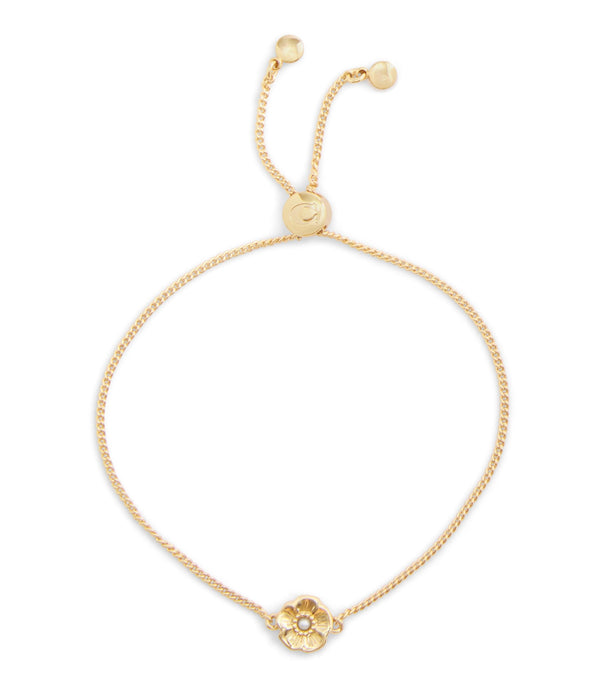 Signature Tea Rose Slider Bracelet