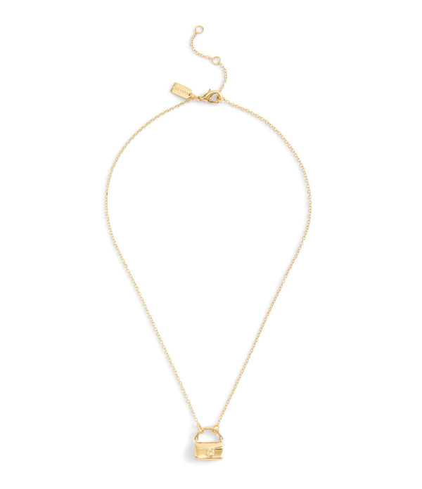 Signature Handbag Pendant Necklace