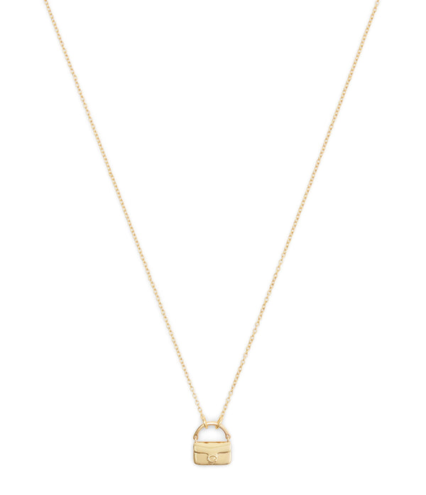 Signature Handbag Pendant Necklace