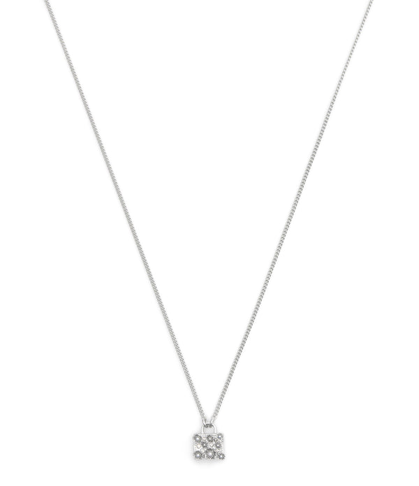 Signature Tea Rose Handbag Pendant Necklace