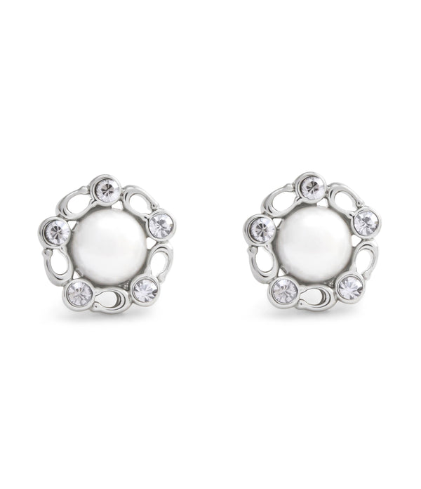 Signature Heritage Pearl Stud Earrings