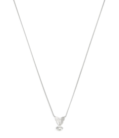 37527589RHO-Signature Heritage Butterfly Pearl Pendant Necklace-Pearl