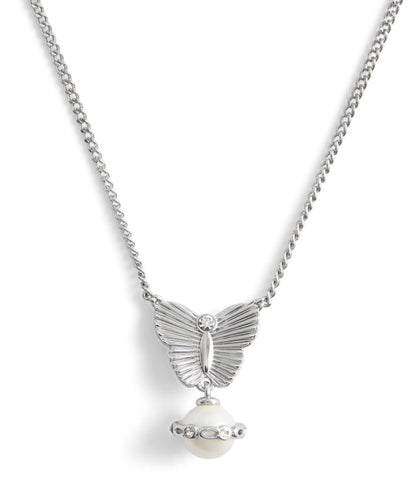 37527589RHO-Signature Heritage Butterfly Pearl Pendant Necklace-Pearl
