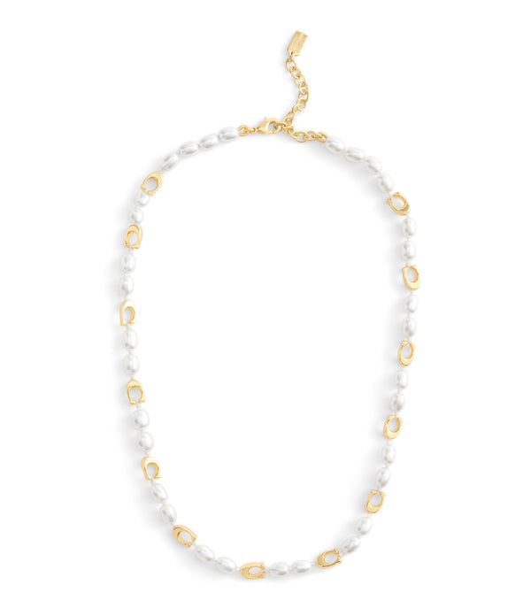 Signature Heritage Pearl Collar Necklace