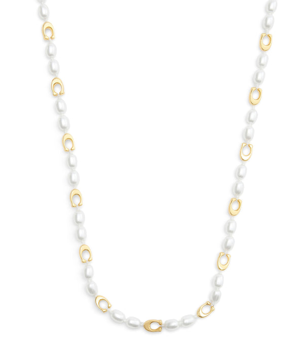 Signature Heritage Pearl Collar Necklace