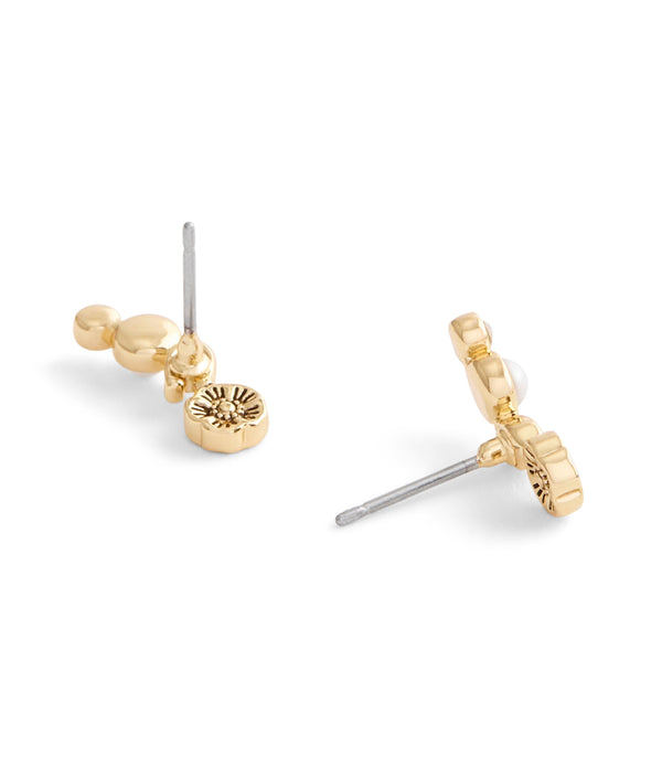 Signature Heritage Pearl Crawler Earrings