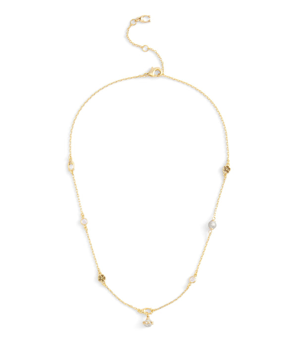 Signature Heritage Pearl Charm Strand Necklace
