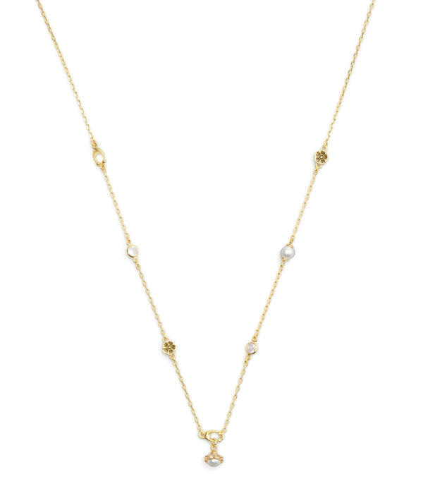 Signature Heritage Pearl Charm Strand Necklace