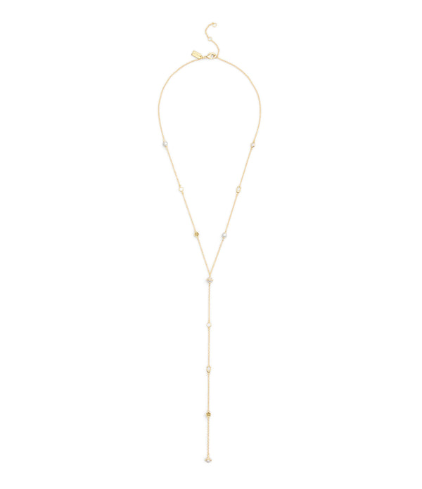 Signature Heritage Pearl Charm Strand Y Necklace