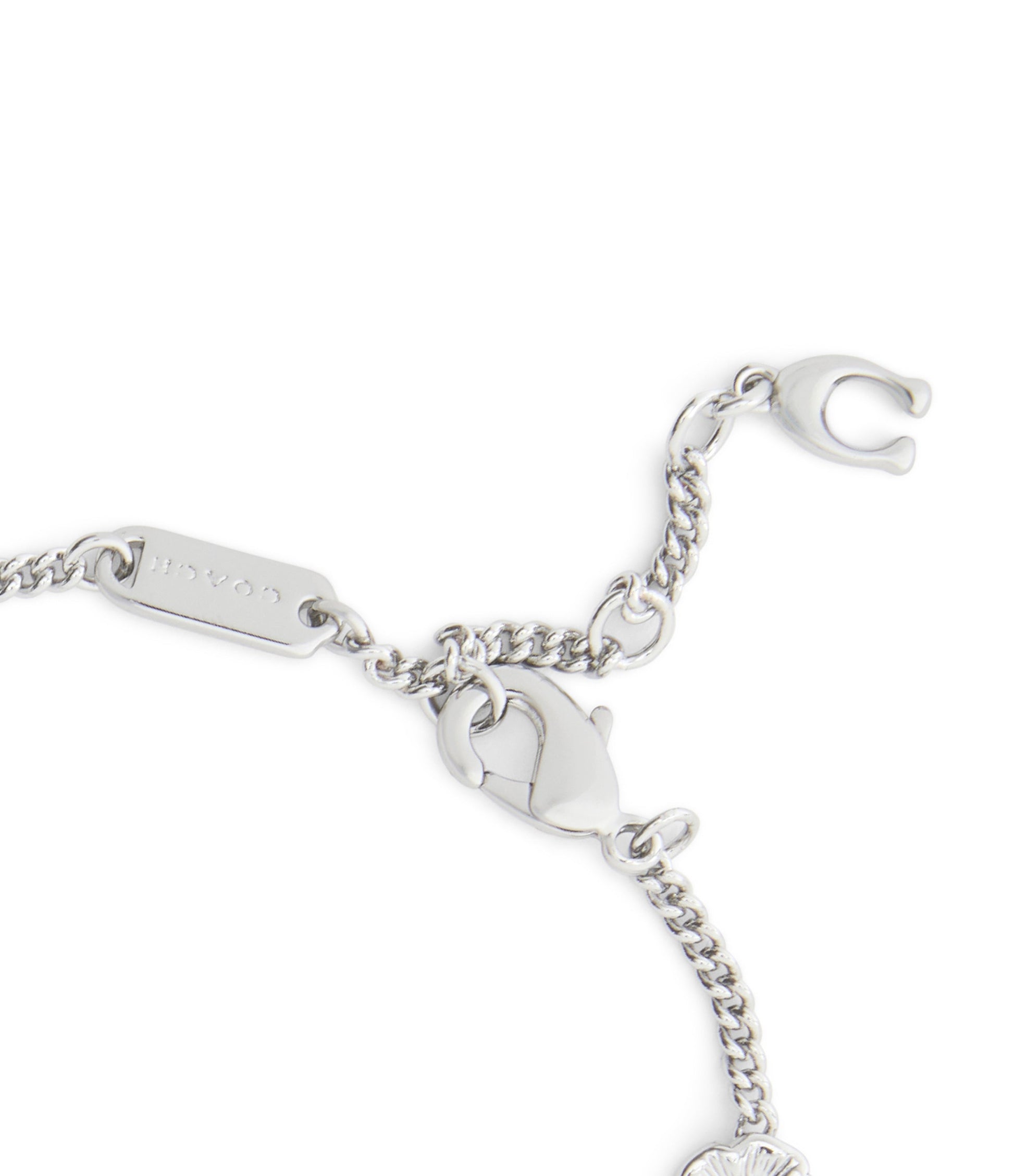 37541328RHO-Signature Tea Rose Strand Bracelet-Rhodium