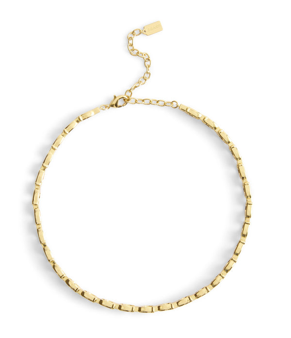Beveled Signature C Link Choker Necklace