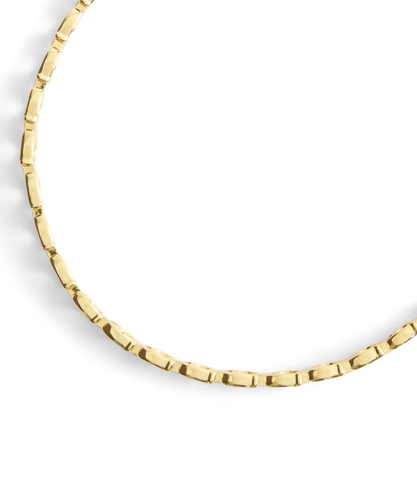 Beveled Signature C Link Choker Necklace