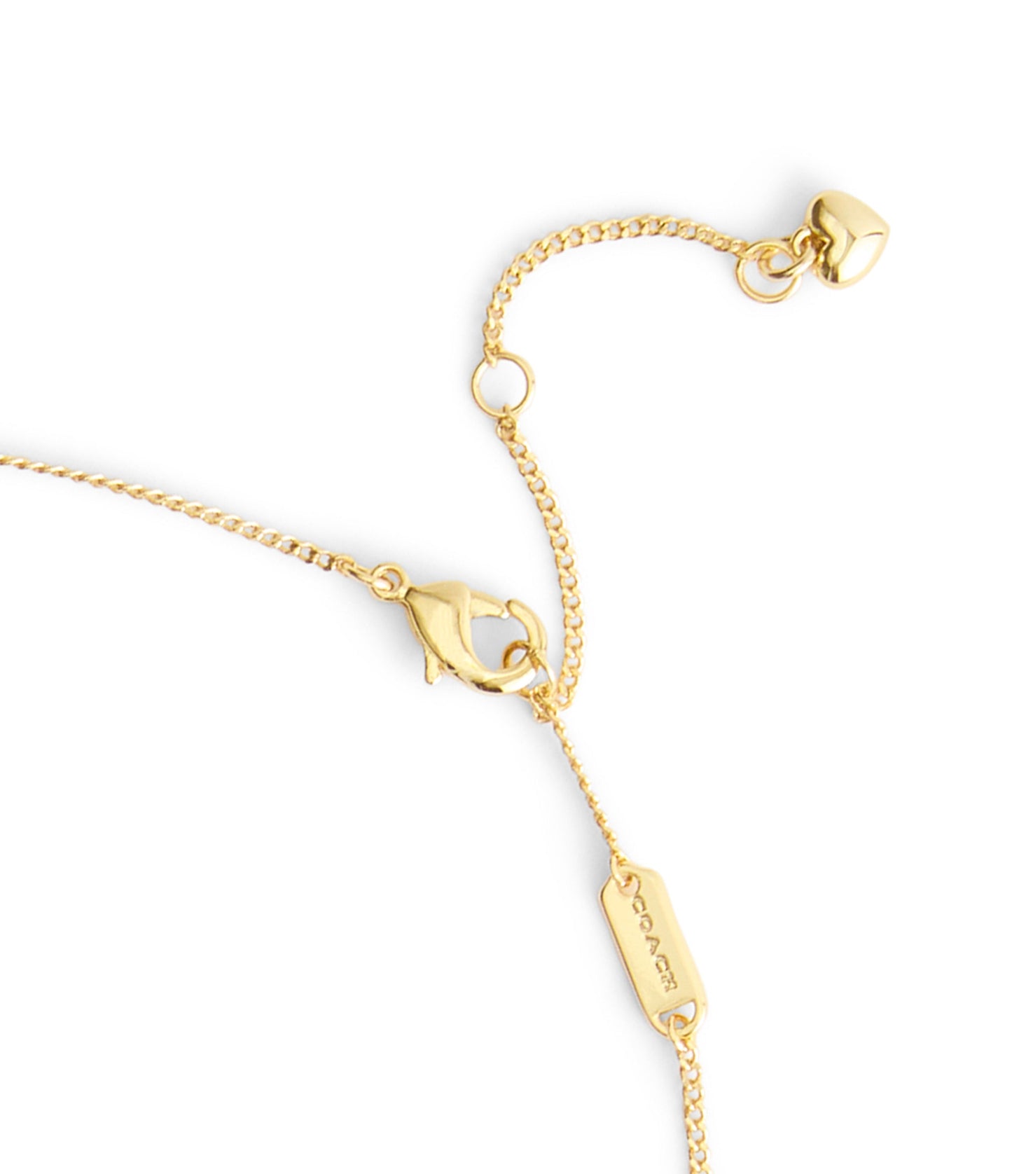 37541346GLD-Signature Cat Pearl Pendant Necklace-Peal