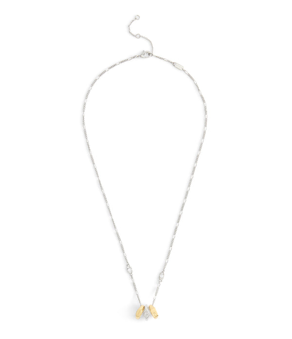 Signature Signet Rondelle Pendant Necklace