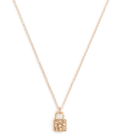 37541360RGD-Signature C Pavé Padlock Boxed Jewelry Set-Crystal