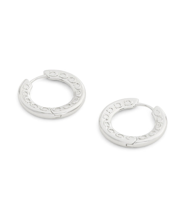 Signature C Small Hoop Earrings