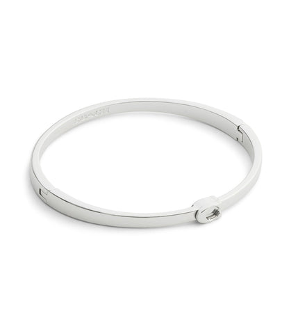 37546477RHO-Signature C Bangle Boxed Bracelet-Rhodium