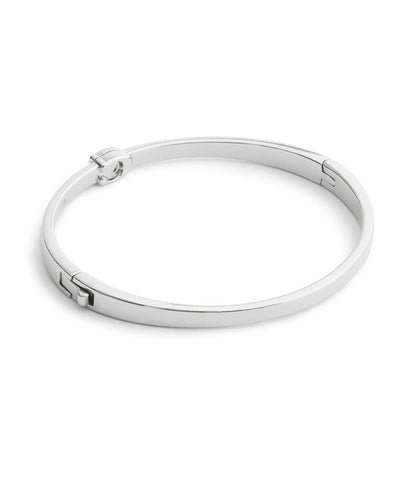 37546477RHO-Signature C Bangle Boxed Bracelet-Rhodium