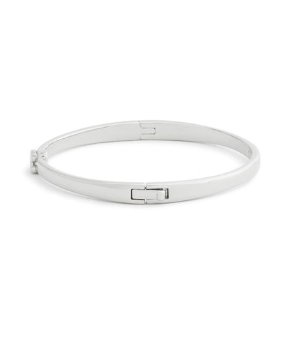 37546477RHO-Signature C Bangle Boxed Bracelet-Rhodium