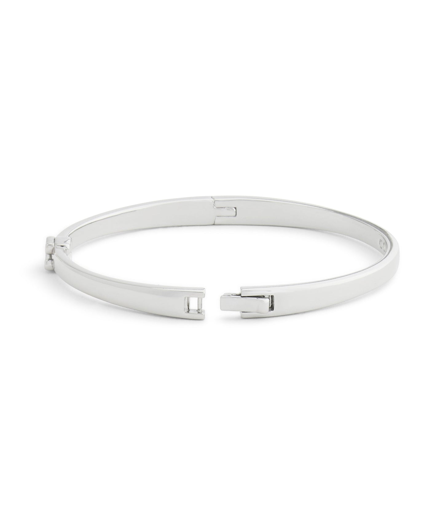 37546477RHO-Signature C Bangle Boxed Bracelet-Rhodium
