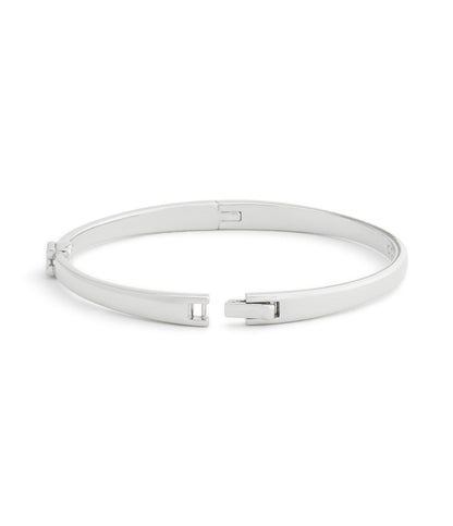 37546477RHO-Signature C Bangle Boxed Bracelet-Rhodium