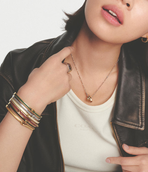 Signature C Bangle Boxed Bracelet