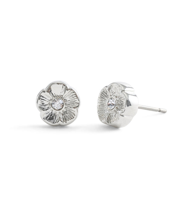 Signature Tea Rose Stud Earrings