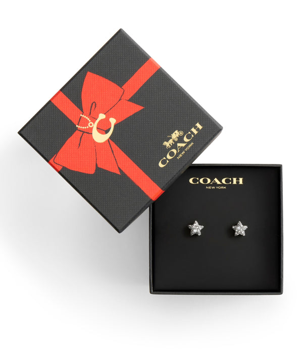 Signature C Pavé Star Stud Boxed Earrings