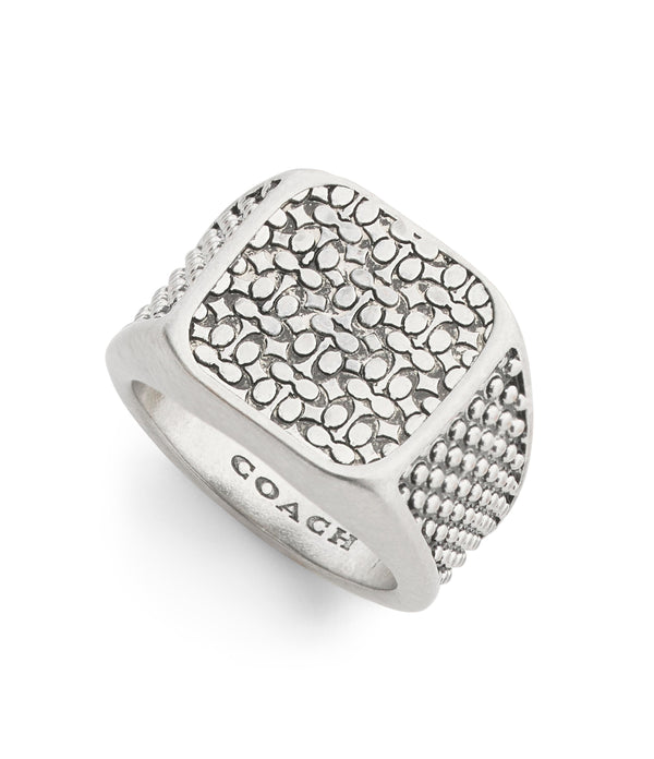 Men's Signature Quilted Cocktail Ring