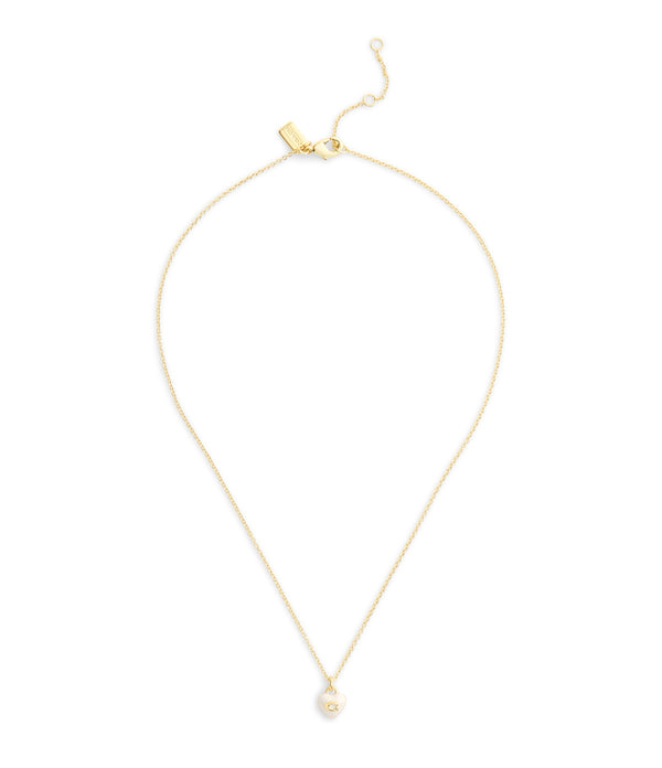 Signature C Heart Pendant Necklace