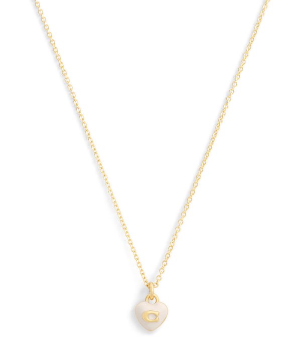 Signature C Heart Pendant Necklace