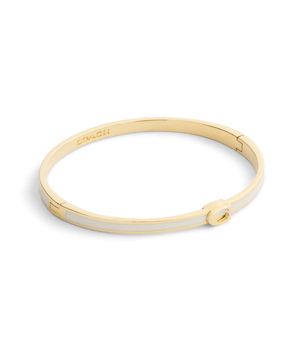 Signature C Enamel Bangle Boxed Bracelet