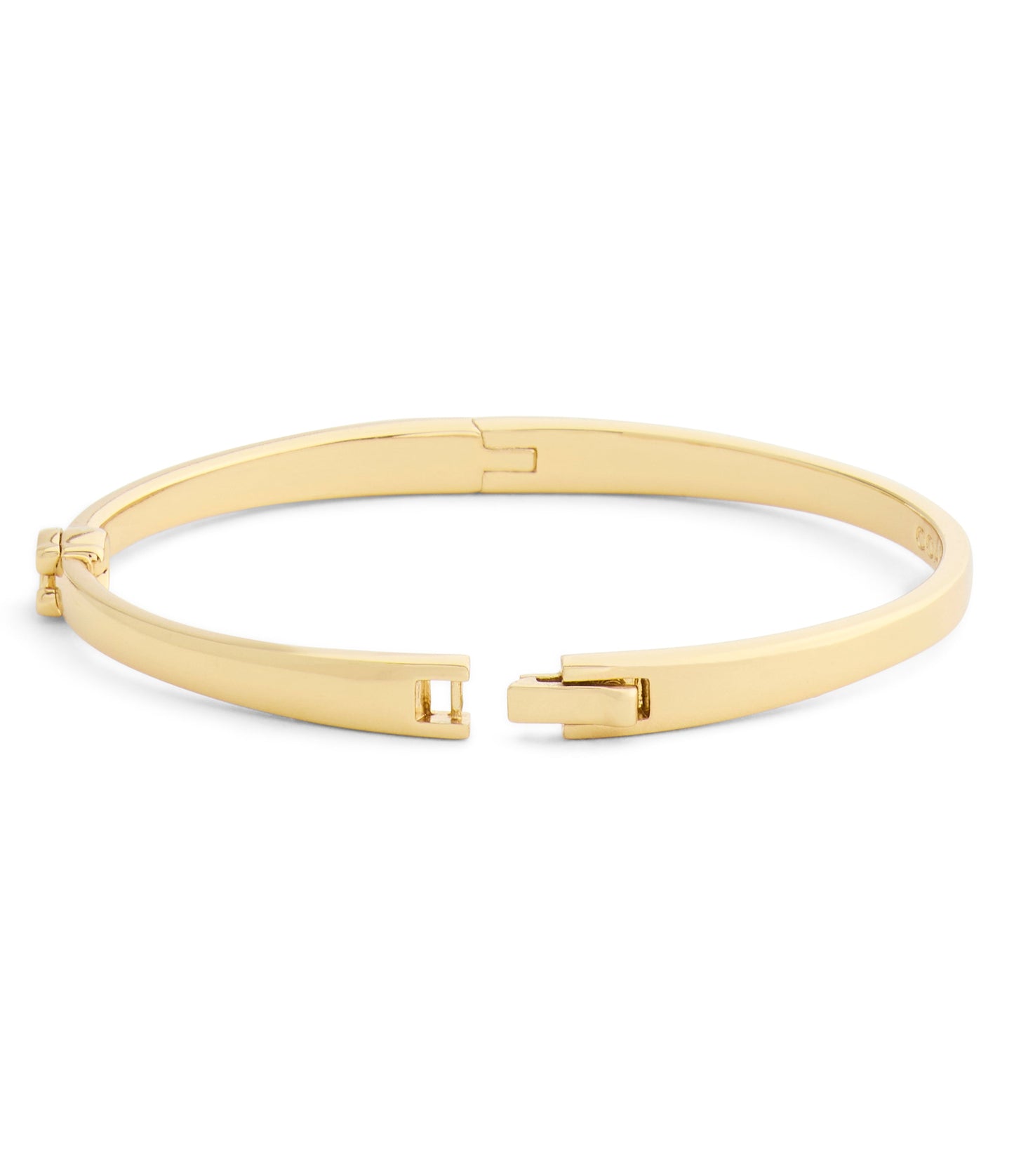 37553128GLD-Signature C Bangle Boxed Bracelet-Gold