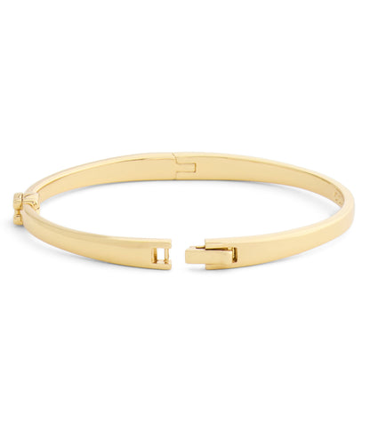 37553128GLD-Signature C Bangle Boxed Bracelet-Gold