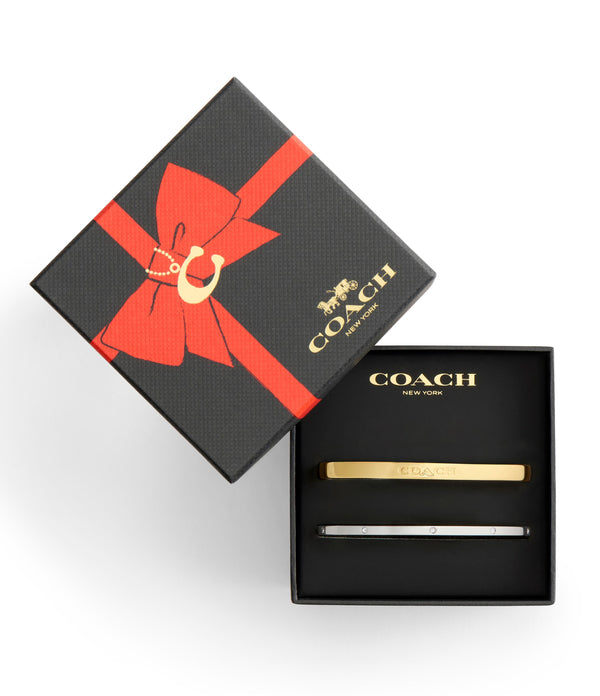 Signature Duo Bangle Bracelet Boxed Set