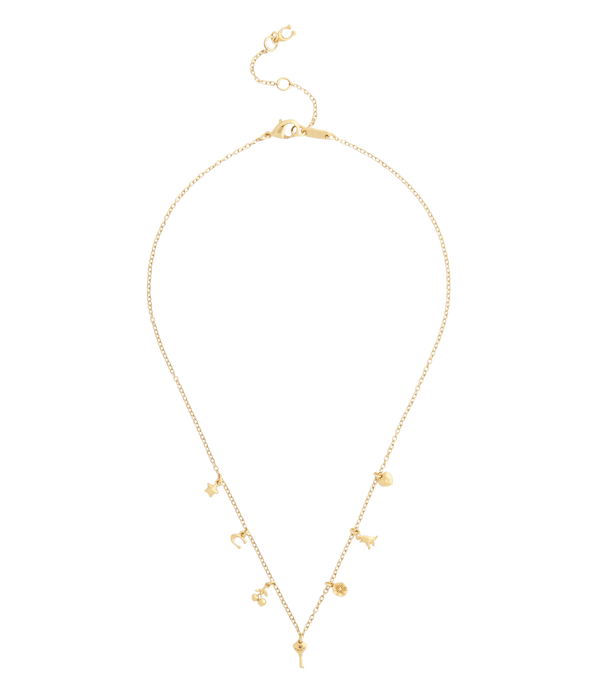Charming Charms Signature Mini Bib Necklace