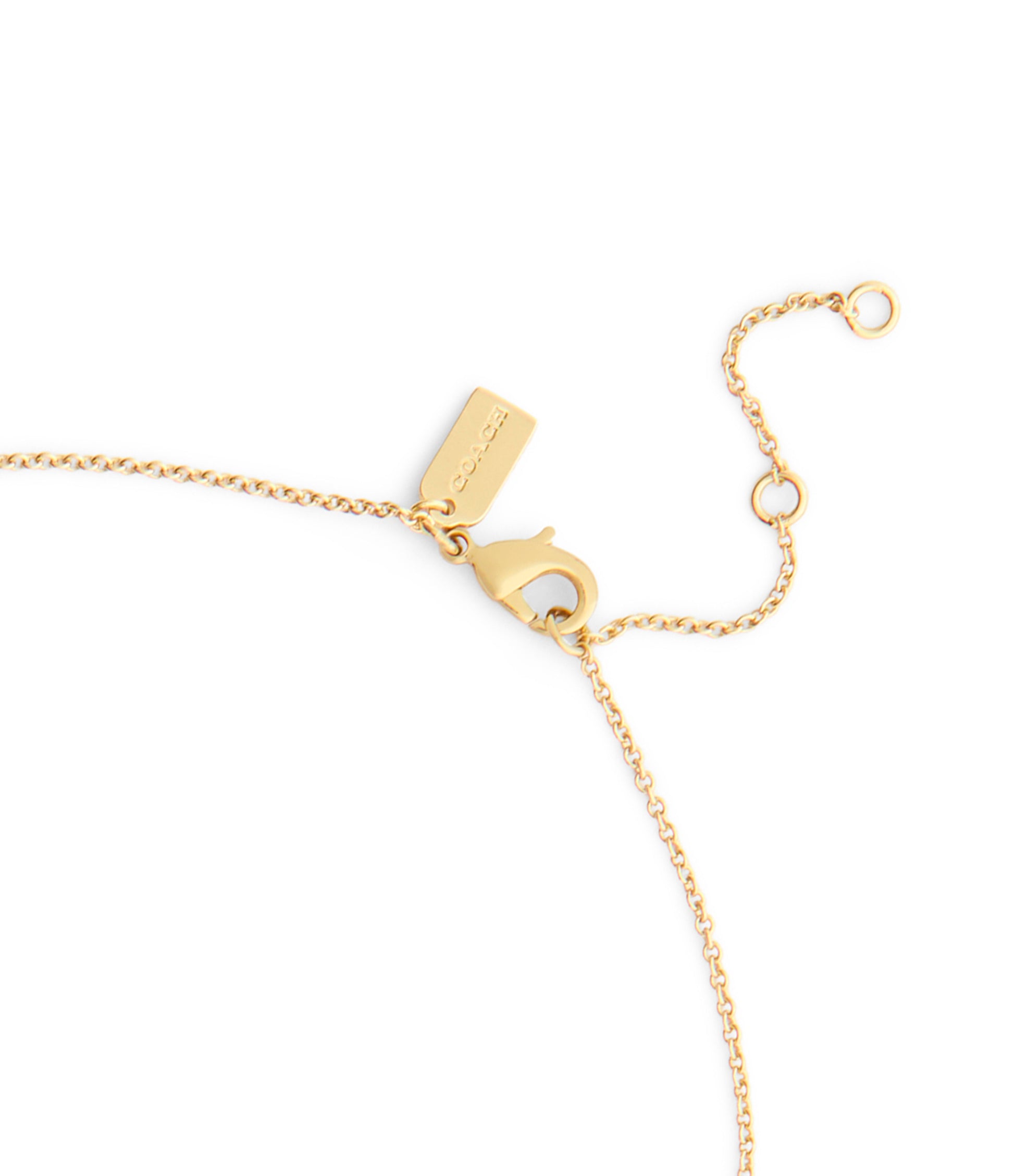 37557552GLD-Pavé Icons Cherry Pendant Necklace-Crystal