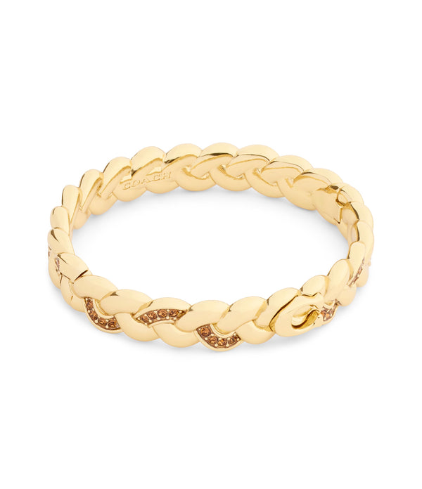 Signature C Braided Bangle Bracelet