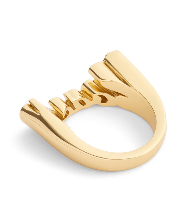 Signature Name Plate Band Ring