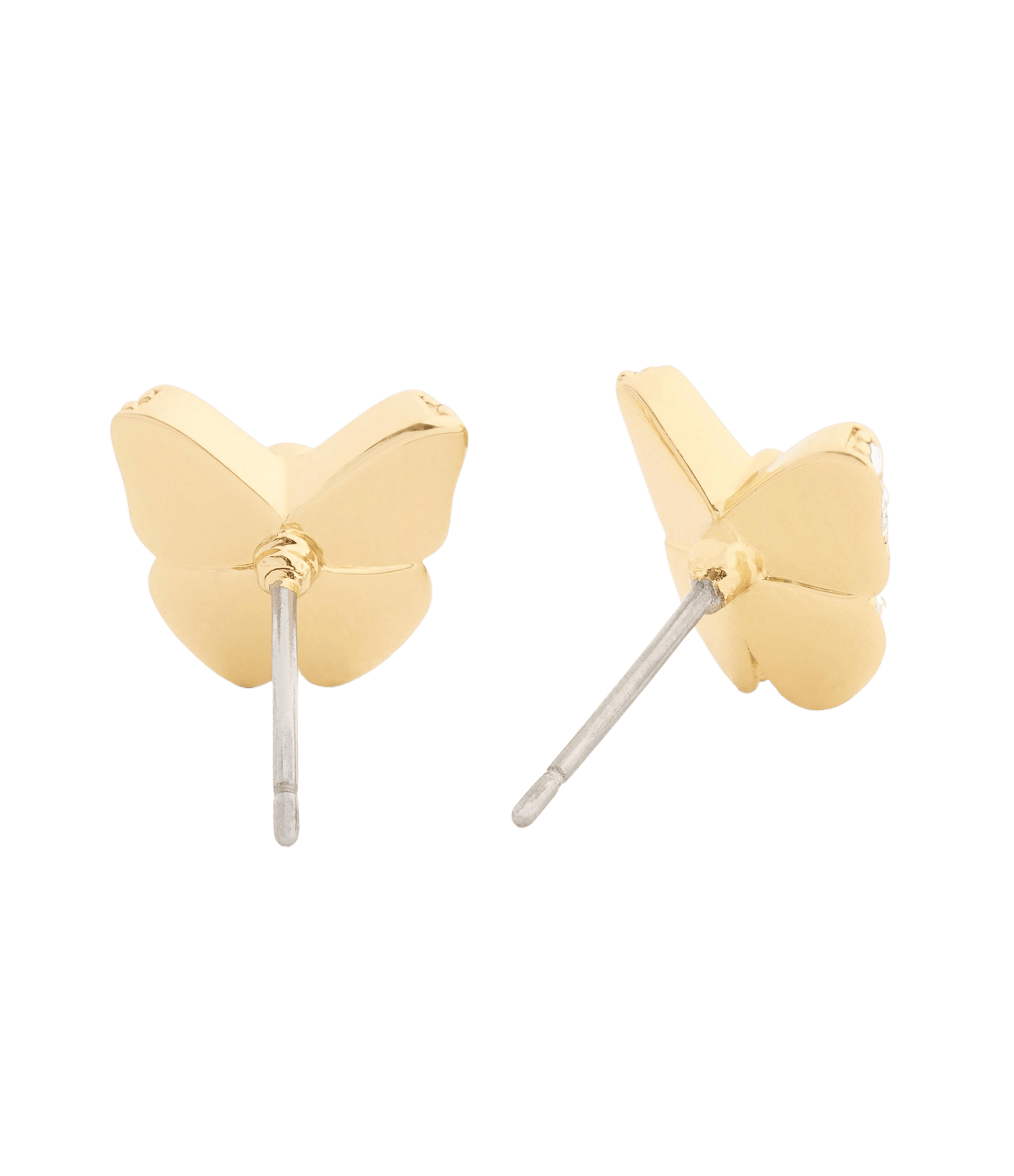 37559731GLD-Pavé Icons Butterfly Stud Earrings-Gold