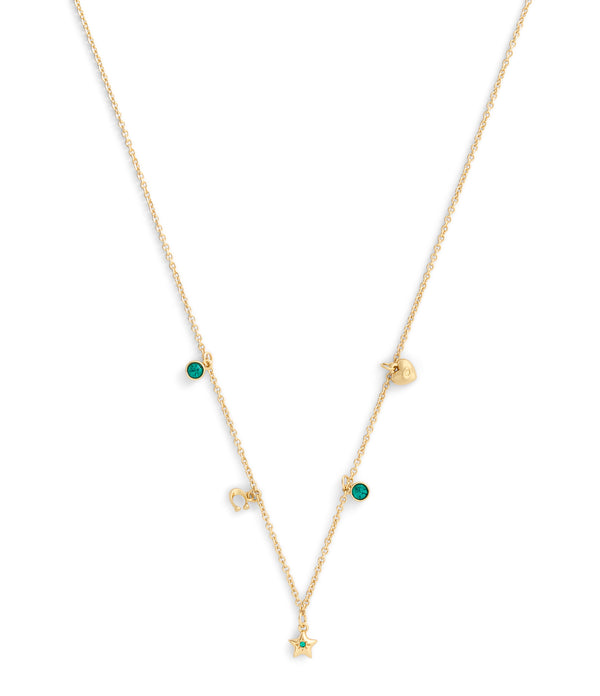 Signature Star Charm Bib Necklace